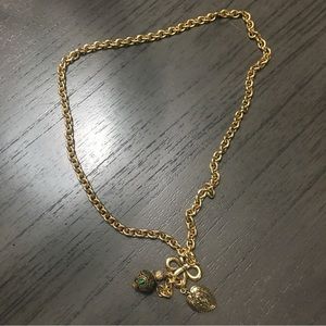Vintage Robin Steele gold necklace